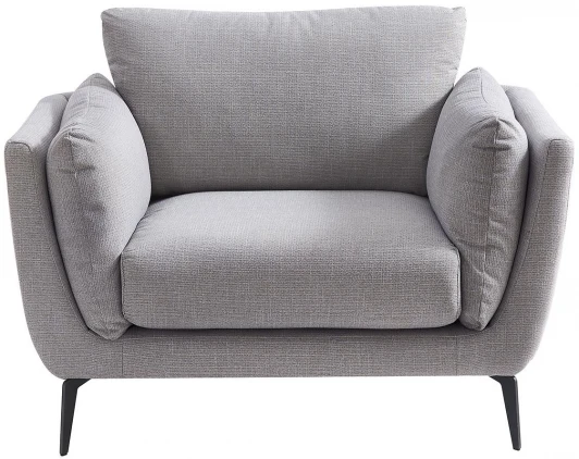 AMST5176-1 grey nickel Кресло AMSTERDAM 5176 серый никель