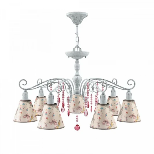 E4-07-G-LMP-O-14-CRL-E4-07-PK-DN Подвесная люстра Lamp4you Provence 16 E4-07-G-LMP-O-14-CRL-E4-07-PK-DN