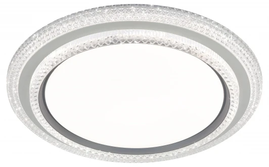 SPB-6 Sunny 86W-3K-6,5K-RC WH+GR Потолочный светильник светодиодный с пультом с регулировкой цветовой температуры ЭРА SPB-6 Sunny 86W-3K-6,5K-RC WH+GR