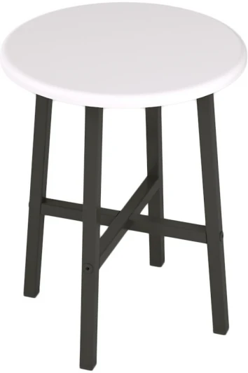 4080383503 Табурет Калифорния Медисон белый от фабрики Калифорния