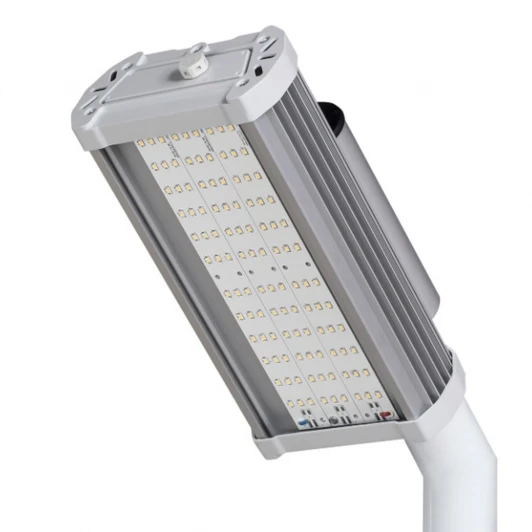 ULV-R24J 80W/5000К IP65 SILVER Уличный консольный светильник 5000К КСС Д Uniel ULV-R ULV-R24J 80W/5000К IP65 SILVER