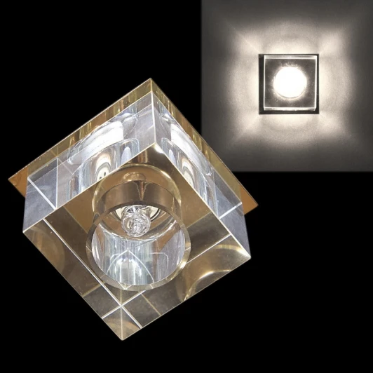 8004/T G9 GD Встраиваемый точечный светильник Sneha 8004/T G9 GD (220V)