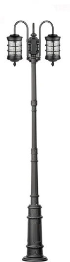 81210B 10 E7 down cover Bl Наземный фонарь IP44 Oasis Light BARSELONA 81210B 10 E7 down cover Bl (220V, фонарь)