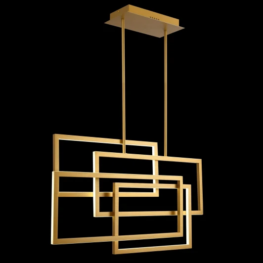 LED LAMPS 81128 GOLD Потолочная люстра Natali Kovaltseva Loft Led LAMPS 81128 GOLD