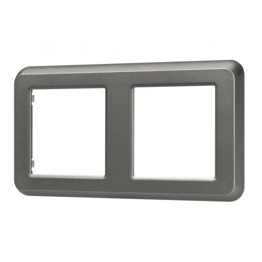 043780 Рамка пластиковая FRM-VERSA-PL-2-GR (Arlight) 043780