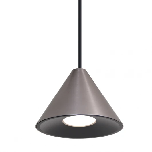 WSL-GU10/P08CH Подвесной светильник Wolta WSL-GU10/P08CH под лампу GU10 Черный / Серый BELLO