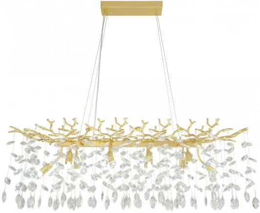 23210.1000.10.E14.B GD Подвесная люстра хрустальная Arte Milano Milano-2 23210.1000.10.E14.B GD (220V, на тросе)