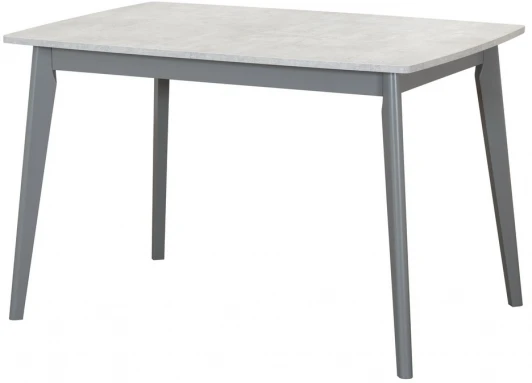 RF 0007 Стол Oslo раскладной 120-160x80x76см, Бетон лайт, серый Bradex Home RF 0007