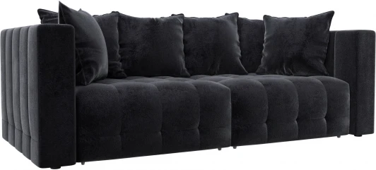 128756 Диван прямой Лига-052 НПБ Лига Диванов (Велюр) арт.128756