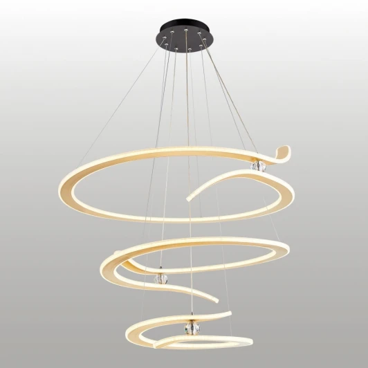 LSP-7380 Подвесной светильник ярусный Lussole LSP-7380 (LED, 220V, пульт управления, на тросе)