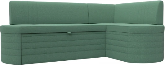 123239 Диван кухонный угловой Токио правый угол Лига Диванов (Рогожка) арт.123239