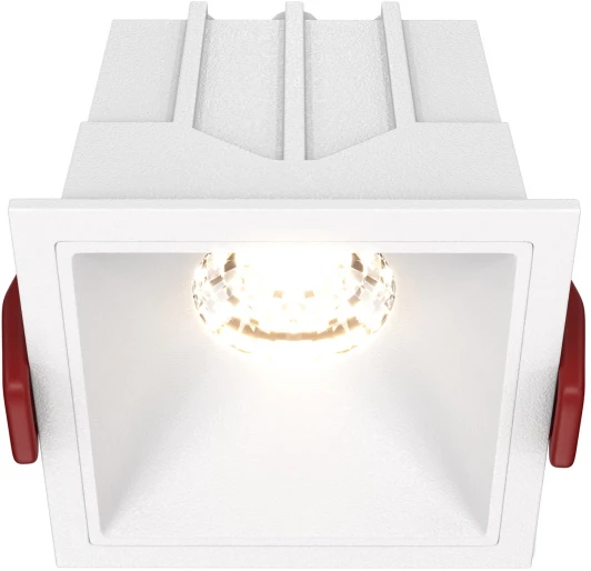 DL043-01-10W3K-SQ-W Встраиваемый светильник Alfa LED 3000K 1x10Вт 36° Maytoni Technical DL043-01-10W3K-SQ-W (220V)
