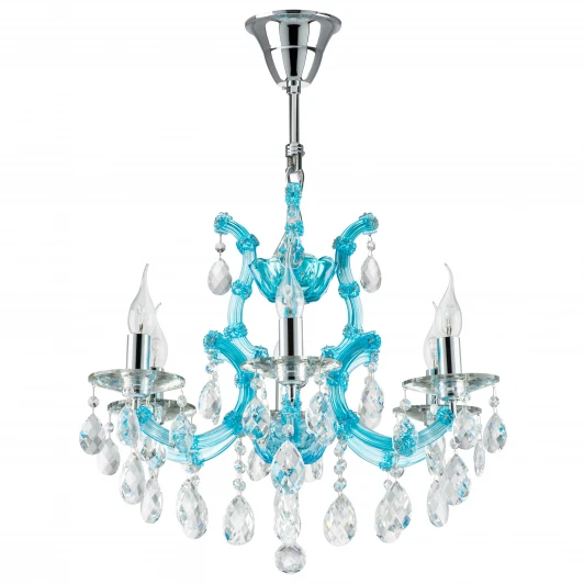 698065 Подвесная люстра Osgona Champa blu 698065