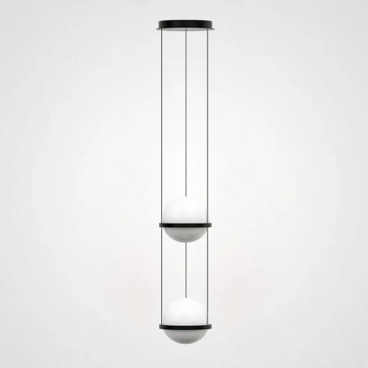 22.93727 Подвесной светильник Palma Wall Lamp 2 Шара ImperiumLoft 22,93727 (168490-22) (220V, на проводе, шарики)