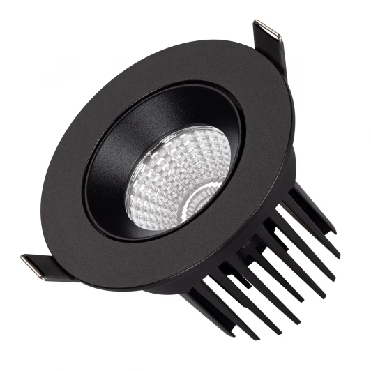 041574 Встраиваемый точечный светильник MS-ATOLL-BUILT-TURN-R94-10W Warm3000 (BK, 60 deg, 230V) (Arlight, IP54 Металл) 041574 (LED)