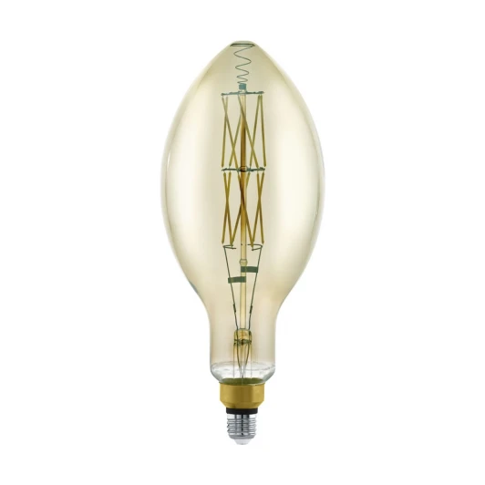 11843 Лампочка светодиодная прозрачная/серая свеча E27 8W Eglo Lm_led_e27 11843