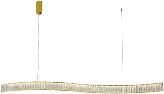 8243/150 gold NEW Подвесной светильник хрустальный светодиодный Newport 8240 8243/150 gold NEW