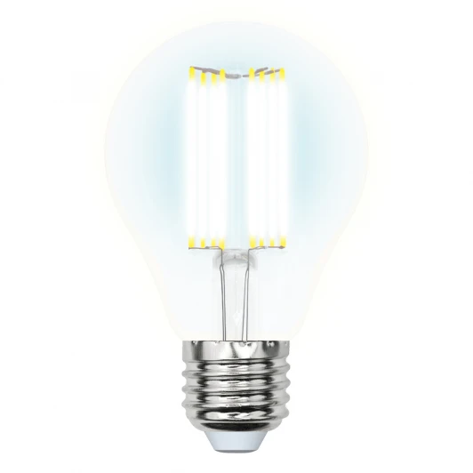 LED-A70-23W/4000K/E27/CL PLS02WH картон Лампочка светодиодная груша прозрачная E27 23W 4000K Uniel LED-A70-23W/4000K/E27/CL PLS02WH