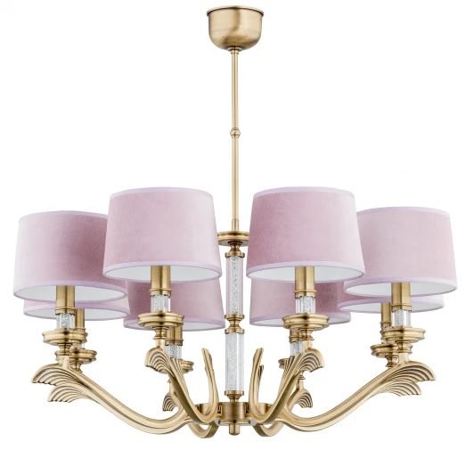 SPA-ZW-8(P/A) Потолочная люстра на штанге Kutek Sparone SPA-ZW-8(P/A) (220V, хрусталь Swarovski)