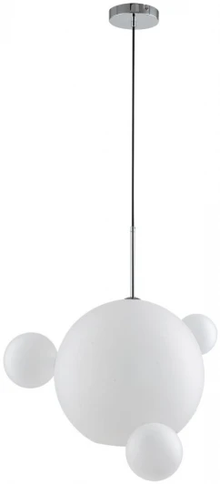 6517/1 Подвесной светильник Lumion Glow 6517/1 хром E27 1*60W 220V (на проводе, шар, шарики)