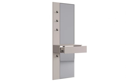 177192.3367 Зеркало Мерси Mebelson (ЛДСП,Зеркало,Пластик,Дерево/Бежевый) арт.177192,3367