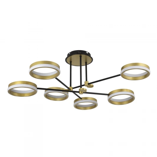 L3102-3 Потолочная люстра светодиодная на штанге с пультом с регулировкой цветовой температуры и яркости LED4U LED4U L3102-3