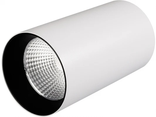 022939 Накладной светильник LED накладной SP-POLO-R85-1-15W Day White 40deg (White, Black Ring) (Arlight, IP20 Металл, 3 года) 022939
