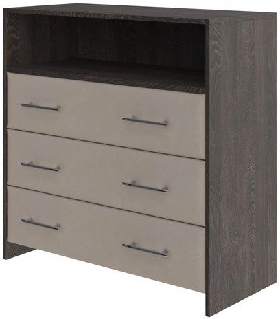 1939511 PROxSON Комод Свен (ЛДСП Кантербери+ткань Дуб Кантербери/Monopoly Миндаль (111)) 90x40