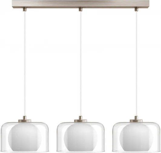 PND.102.03.07.002.NI-S.28.TR-S.02.WH Подвесной светильник 33 ИДЕИ PND.102.03.07.002.NI-S.28.TR-S.02.WH (220V, на проводе)