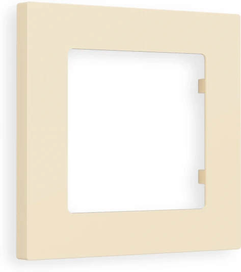 AF220331 Рамка Ambrella Volt ALFA Techno (Бежевый матовый) 1-ая AF220331