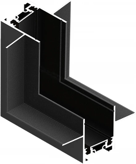 ST069.409.11 Угол-соединитель "потолок-стена" для встраиваемого шинопровода ST Luce Skyflat ST069.409.11 Черный