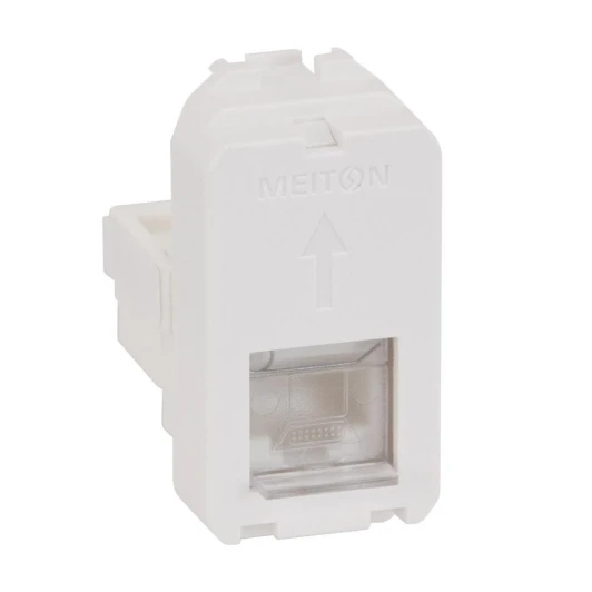 A4258RJ11 Розетка телефонии RJ11 1 модульная Meiton A4258RJ11