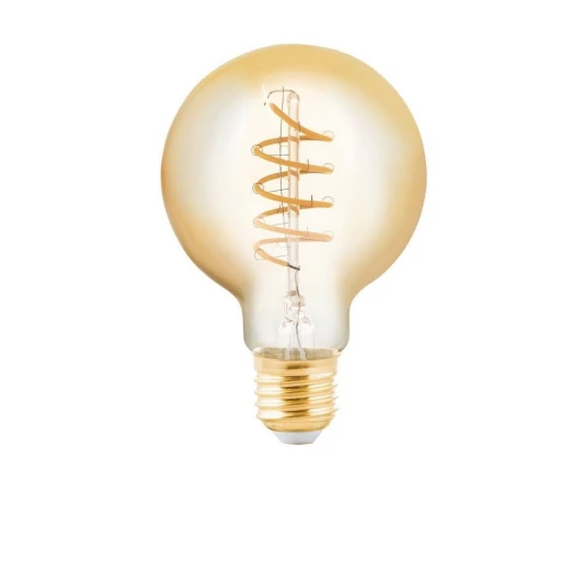 11876 Лампочка светодиодная прозрачная/желтая шар E27 4W Eglo Lm_led_e27 11876