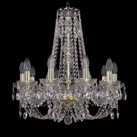 1406/10/195/h-58/G Подвесная люстра Bohemia 1406 1406/10/195/h-58/G