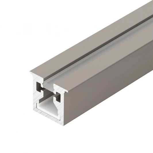 058626 Профиль с экраном SL-MINI-3-H10-F12-2000 CHAMPAGNE GOLD (Arlight, Алюминий+пластик) 058626