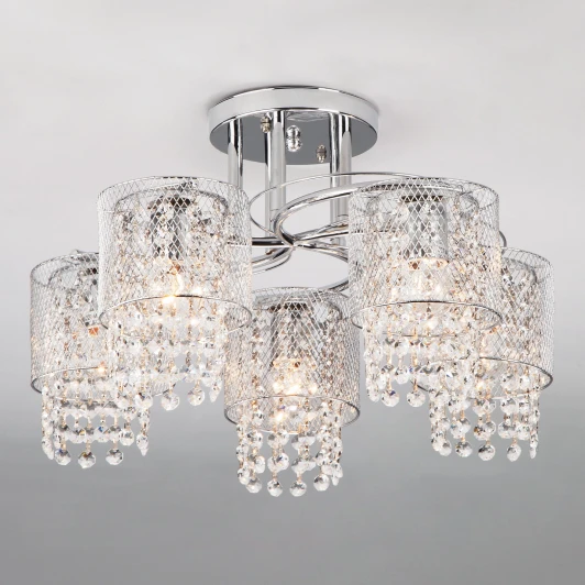 30137/5 хром Потолочная люстра Eurosvet Bonnie 30137/5 хром (220V)