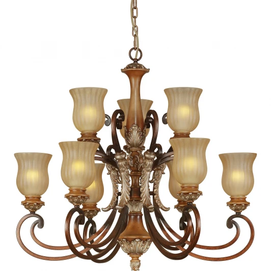 706-09-52 antique silver + dark brown Подвесная люстра N-Light 706 706-09-52 antique silver + dark brown