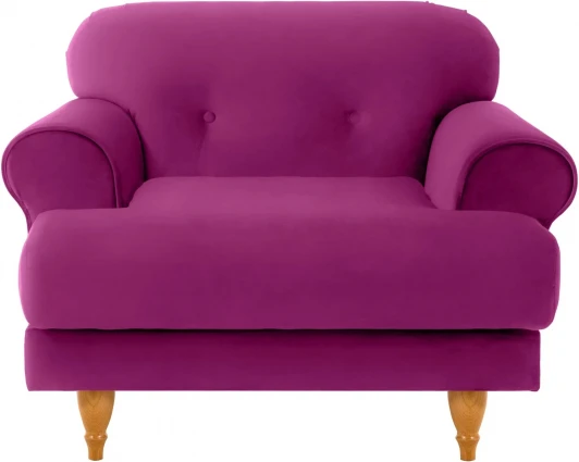 339943 Кресло Italia ОГОГО (арт.339943), (Ткань/Фиолетовый)
