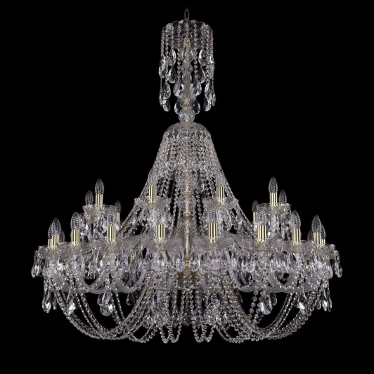 1406/20+10/400/XL-129/G Подвесная люстра Bohemia 1406 1406/20+10/400/XL-129/G