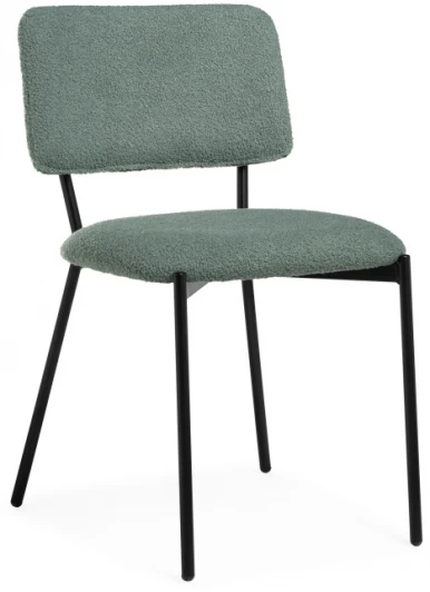 15658 Стул Woodville на металлокаркасе Reparo oliva / black 15658