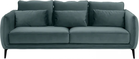 583352 Диван Amsterdam трехместный ОГОГО (арт.583352), (Ткань/Серый)