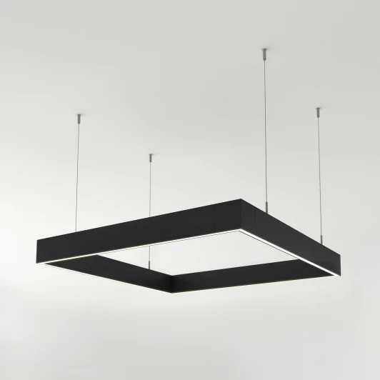 032990 Подвесной линейный светильник LED ALT-LINEAIR-QUADRAT-FLAT-UPDOWN-DIM-785-110W Day4000 (BK, 100 deg, 230V) (Arlight, IP20 Металл) 032990