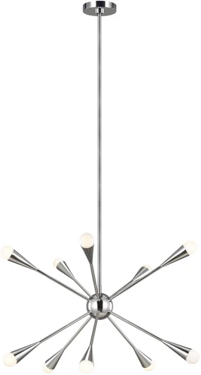 FE-JAX10-PN Подвесная люстра на штанге Feiss Jax FE-JAX10-PN