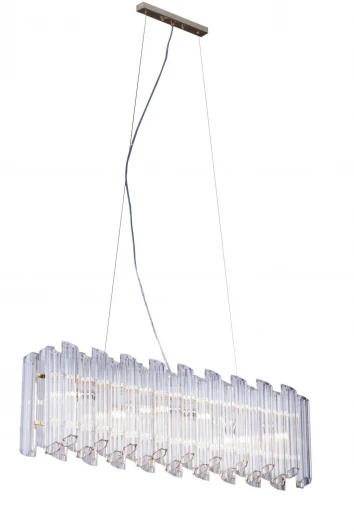 Rumba 1052.6 chrome Подвесной светильник Lucia Tucci Rumba 1052.6 chrome (220V, хрусталь, на тросе)