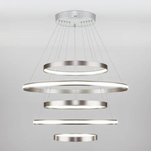 90179/5 сатин-никель Подвесной светильник Eurosvet Olympia 90179/5 сатин-никель