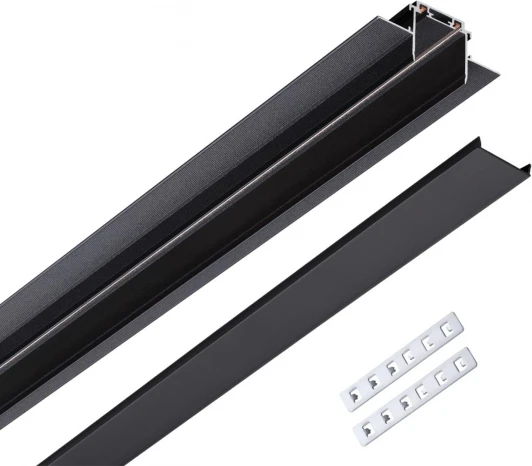 135199 Низковольтный шинопровод для встраиваемого монтажа в ГКЛ 2м Novotech Smal 135199 SHINO IP20 48V