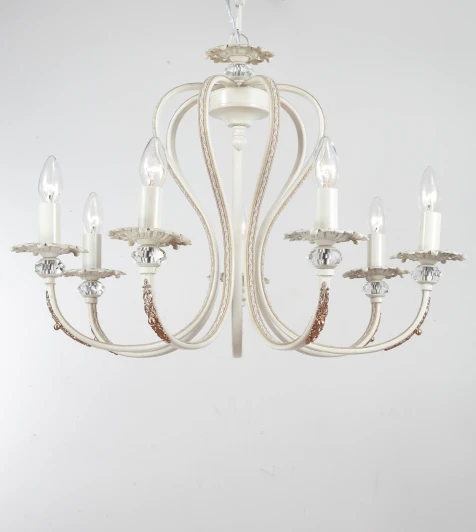 SALERNO 138.7 Подвесная люстра Lucia Tucci Salerno 138.7 (220V, на цепи, подсвечник, свеча)