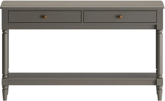 910342 Стол консольный Blues ОГОГО Обстановочка! (ЛДСП,МДФ/Светло-серый) арт.910342