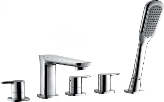 TESORO-F-BVD5-01 Смеситель Cezares Tesoro F BVD5 01 на борт ванны