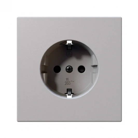 FD5501PWM Розетка со шторками (белый матовый) Jasmart FD FD5501PWM